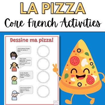 Preview of La Pizza: Core French Activities