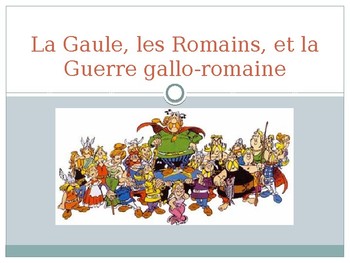 Preview of La Gaule, Vercingétorix, et la Conquête Romaine Powerpoint