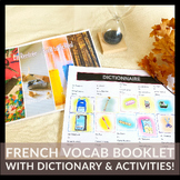 La Rentrée - French Back to School Vocabulary Booklet for 