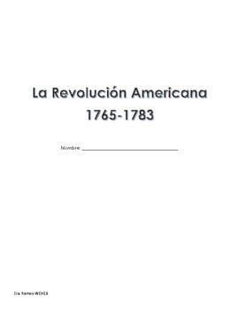 Preview of La Revolucion Americana