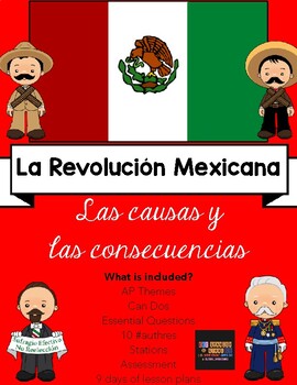 La Revolución Mexicana: las causas y las consecuencias by CCC Spanish Store