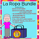 La Ropa  BUNDLE-Spanish Clothing -Book,posters,36 workshee