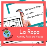 La Ropa - Clothes in Spanish - Activity pack and Visuals