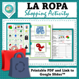 La Ropa - Spanish Clothing & Accessories Vocabulary Practi