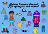 La Ropa- Spanish Clothing Boom Cards