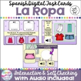 La Ropa | Spanish Clothing Vocabulary Digital Boom Cards w