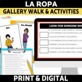La Ropa Spanish Clothing Vocabulary Practice Activities wi
