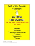 La Ropa en Español-A Clothing Unit in Spanish that you will love!