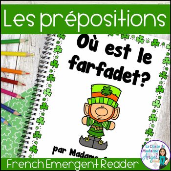Preview of La Saint-Patrick | French Saint Patrick's Day Prepositions Reader