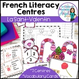 La Saint-Valentin:  French Valentine's Day Literacy Centers