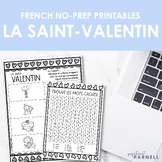 La Saint-Valentin - French Valentine's Day Printables & Activity Booklet