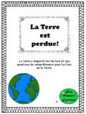 La Terre a Disparu! - An Earth Day French Reading Comprehension
