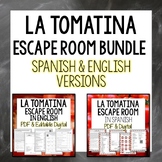 La Tomatina Escape Room Spanish English Bundle