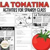 La Tomatina Lesson and Activity Bundle for Spanish Class