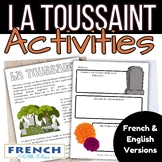 La Toussaint et Halloween en France Activity Packet