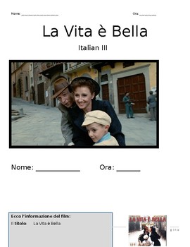 Preview of La Vita e' Bella- Life is Beautiful