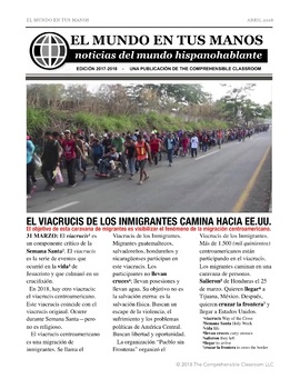 La caravana de migrantes News summaries from April October 2018