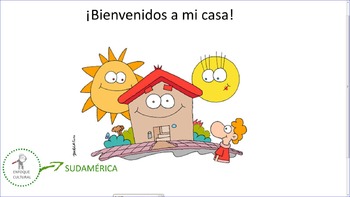 Preview of La casa 2- learning about the house in Spanish