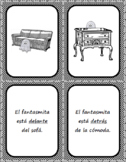 La casa - Preposiciones de lugar - Matching & Memory Game Cards