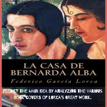 Preview of La casa de Bernarda Alba Freebie