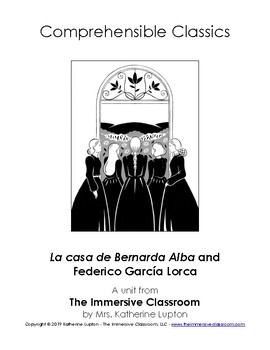 Preview of La casa de Bernarda Alba + Federico García Lorca: Comprehensible Spanish Unit