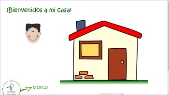 Preview of La casa: learning about the house in Spanish