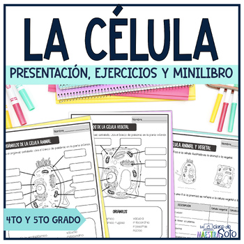 Preview of La célula animal y vegetal - Animal and Plant Cell in Spanish
