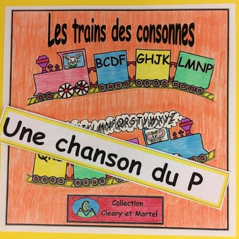 Preview of La chanson du P - Song - Audio File - Distance Learning
