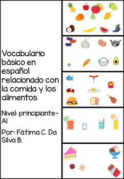 Preview of La comida y los alimentos en español  - Basic vocabulary about Food in Spanish
