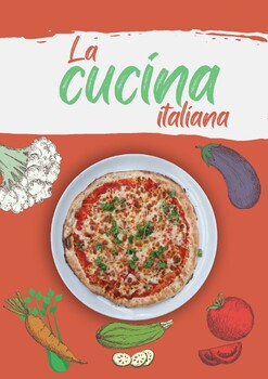 Preview of La cucina italiana Italian name the foods activity