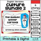 Culture of Canada / France Bundle 2 English Readers & Acti