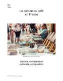 La culture du café - reading, AP cultural comp presentatio