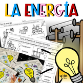 La energía in Spanish | Forms of Energy Spanish Worksheets