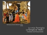 La famiglia de' Medici-- Novice Mid/High -- Italian PPT Reading