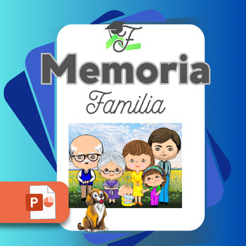 Preview of La familia Juego de memoria