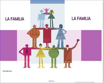 Preview of La familia 5 - Learning about the family in Spanish
