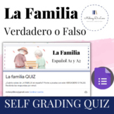 La familia Verdadero Falso QUIZ Family in Spanish Digital 