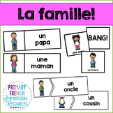 La famille - French family - flashcards and games