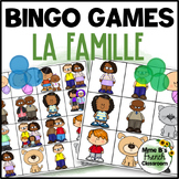 La famille French family vocabulary Bingo Games for younge