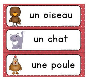 La ferme: French Farm Themed Literacy Activities by La classe de Madame ...