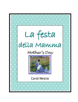 Preview of La festa della Mamma ~ Mother's Day Italian Word Search ~ FREE
