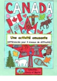 La fête du Canada - Activité amusante - Canadian Symbols -