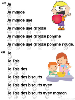 La fluidité avec les mots fréquents: French Fluency Sentences | TpT