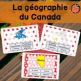 La géographie du Canada mini-paquet de cartes Boom