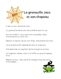 La grenouille Jaco - French text - Halloween