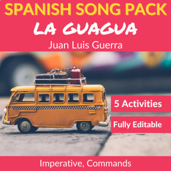 Preview of La guagua by Juan Luis Guerra - Spanish Song to Practice the Imperative