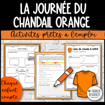 Preview of La journée du chandail orange | Orange Shirt Day activities