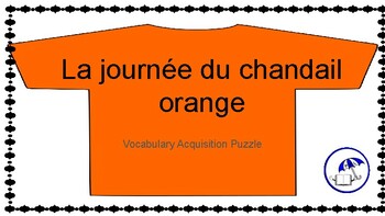 Preview of La journée du chandail orange