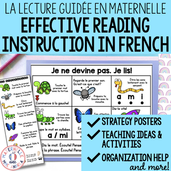 Preview of FRENCH Science of Reading Aligned Reading Strategies Pack- Science de la lecture