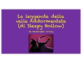 La leggenda di Sleepy Hollow CI in Italian language Reading